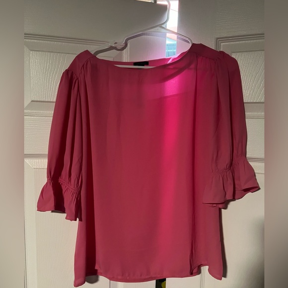 Ann Taylor Blouse - NWT - Large, Pink - Picture 2 of 2